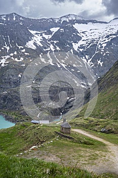 Grossglockner High Alpine Road in the austrian alps