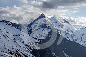 Grossglockner High Alpine Road in the austrian alps