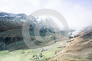 Grossglockner Massif And The Retracted Glacier