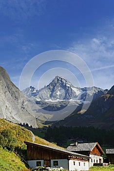 The Grossglockner mountain seen from the south