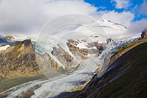 Grossglockner with Pasterze glacier, Alps, Austria