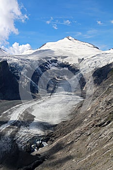 Grossglockner and Pasterze glacier, Austria