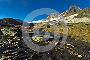 Grossglokner peak and wall.
