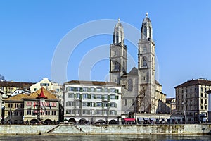 Grossmunster church, Zurich
