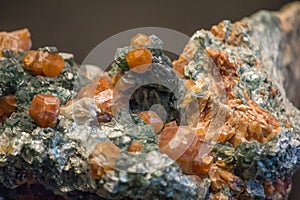 Grossular garnet group of minerals