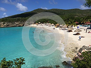 Grote Knip Beach in West Punt Area, Curacao