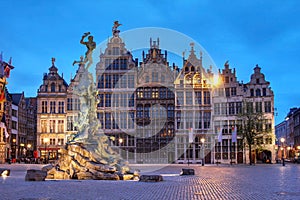 Grote Markt, Antwerp, Belgium photo