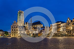 Grote Markt in Mechelen - Belgium photo