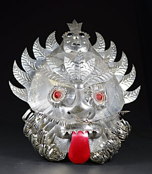 Grotesque Aztec Mask photo