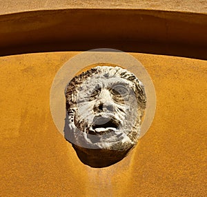 Grotesque face in Venice