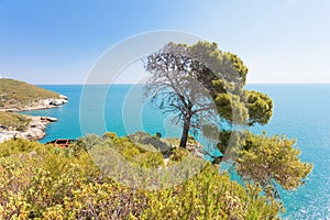 Grotta della Campana Piccola, Apulia - Car wreck and nature cont photo