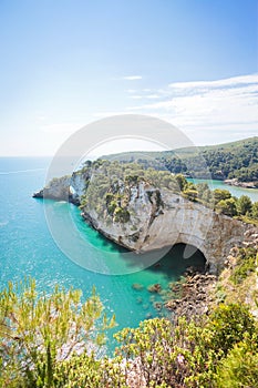 Grotta della Campana Piccola, Apulia - Visiting the famous grotto near Vieste photo