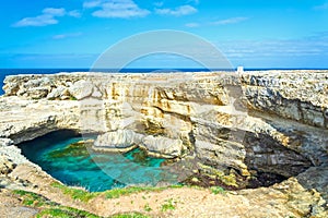 Grotta della Poesia, province of Lecce, Italy photo