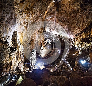 Grotta Gigante cave in Tieste Italy