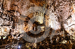 Grotta Gigante in Italy, one of the world`s largest show caves