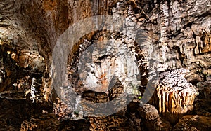 Grotta Gigante in Italy, one of the world`s largest show caves photo