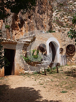 Grotta Mangiapane, Sicily, Italy photo
