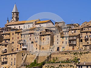 Grotte di Castro skyline, mediaeval town near lake Bolsena, Viterbo province, central Italy