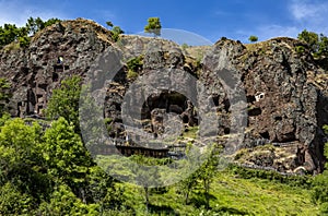 Grottes de Jonas (Puy de Dome), Auvergne, France