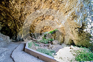 Grotto Grotta di Matromania in Capri, Italy