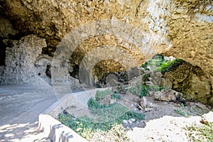 Grotto Grotta di Matromania in Capri, Italy