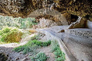 Grotto Grotta di Matromania in Capri, Italy