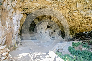 Grotto Grotta di Matromania in Capri, Italy