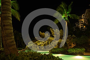 Aulani at night