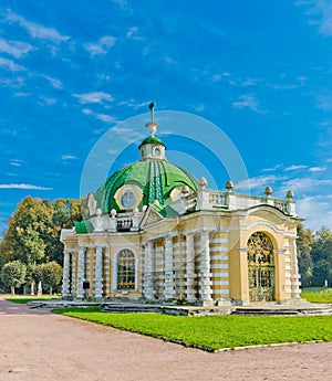 The Grotto Pavilion in park Kuskovo