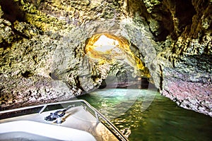 Grotto in Ponta de Piedade, Portugal