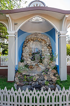 Grotto at St. Joseph Vaz shrine, Mudipu photo