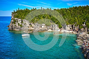 The Grotto Tobermory Bruce Peninsula National Park Ontario Canada