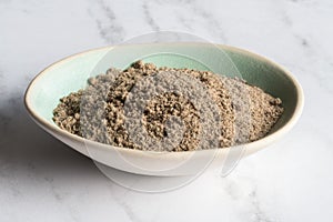 Ground Cardamom in a Bowl