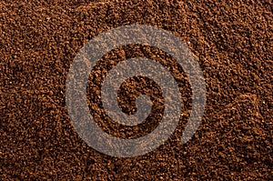 Ground Coffee Texture