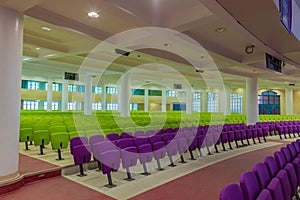 Ground floor interior of the new Auditorium of Deeper Life Bible Church Gbagada Lagos Nigeria