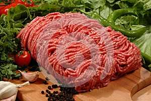 Ground meat photo