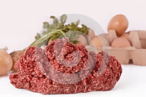 Ground meat