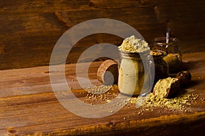 Ground mustard powder