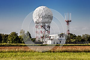 Ground Radar in airport for air traffic control