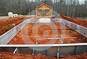 In Ground Swimming Pool in Construction