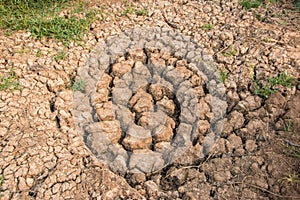 The ground water in the parched