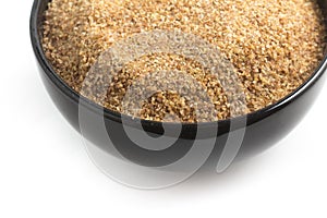 Ground Wheat for a Kibbeh in a bowl / Trigo para quibe. photo