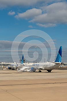 Grounded Boeing 737 Max 9 jets at Washington DC's Dulles International Airport