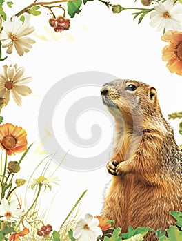 Groundhog Day background