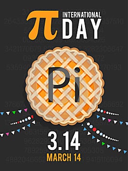 Happy World Pi Day! The ratio of a circleÃ¢â¬â¢s circumference to its diameter photo