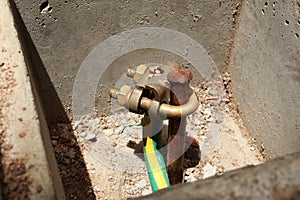 Grounding Electrode Inspection Pit of Electrical System