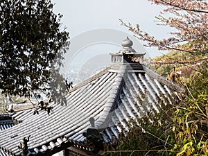 On the grounds of Kirihataji, temple number 10 of Shikoku pilgrimage