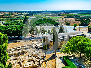 Grounds of the Kolossi castle near Limassol, Cyprus