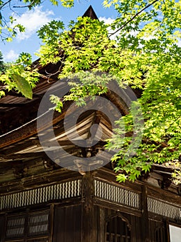 On the grounds of Miidera, temple number 14 of the Saigoku Kannon pilgrimage