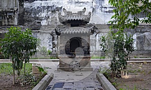 Grounds in Quan Thanh Temple